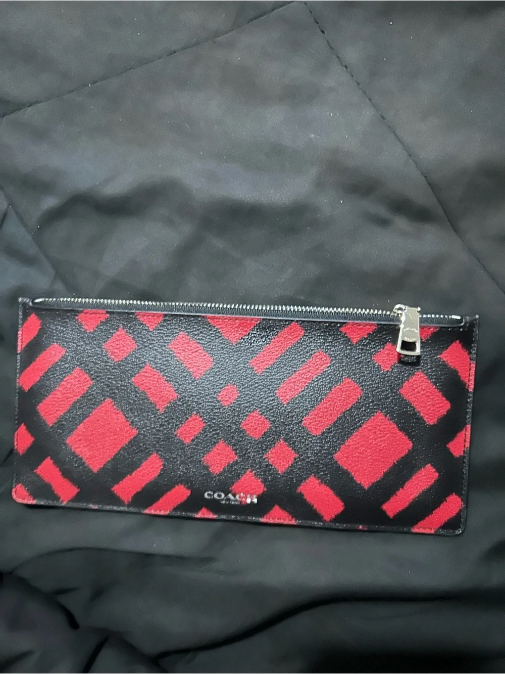 Coach used leather